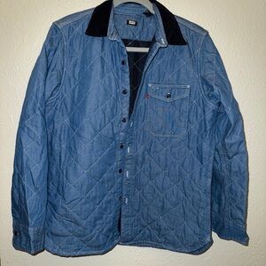Levi’s Blue Quilted Jacket